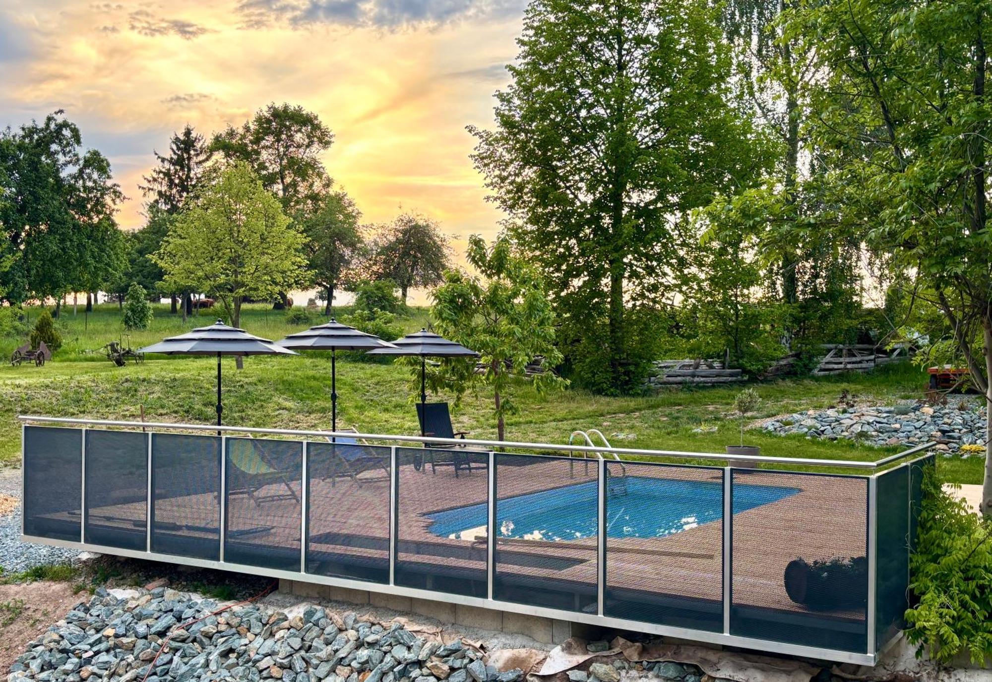 Ferienwohnungen Brenner Einchecken Und Wohlfuehlen Langenbernsdorf エクステリア 写真